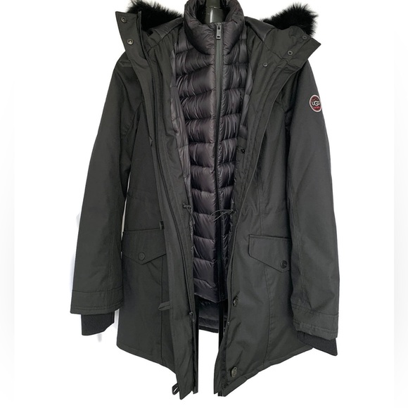NWT UGG Adirondack Parka Ladies 3 in 1 Jacket & Down Vest Sz Sm - Picture 5 of 16